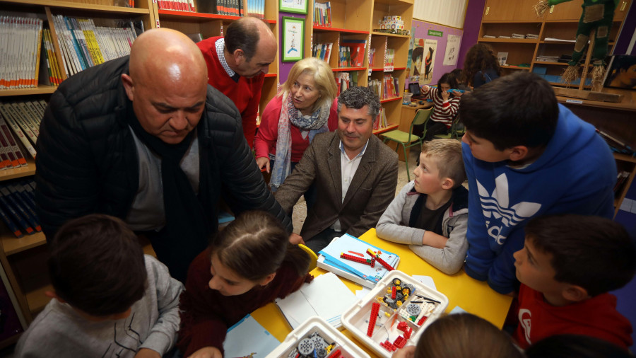 Rodeiro destaca el CEIP San Marcos por sus programas de innovación