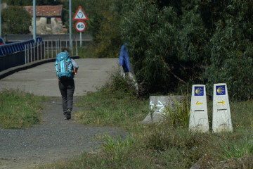 Un peregrino en busca del reconocimiento mundial para la ruta por el Camino Inglés
