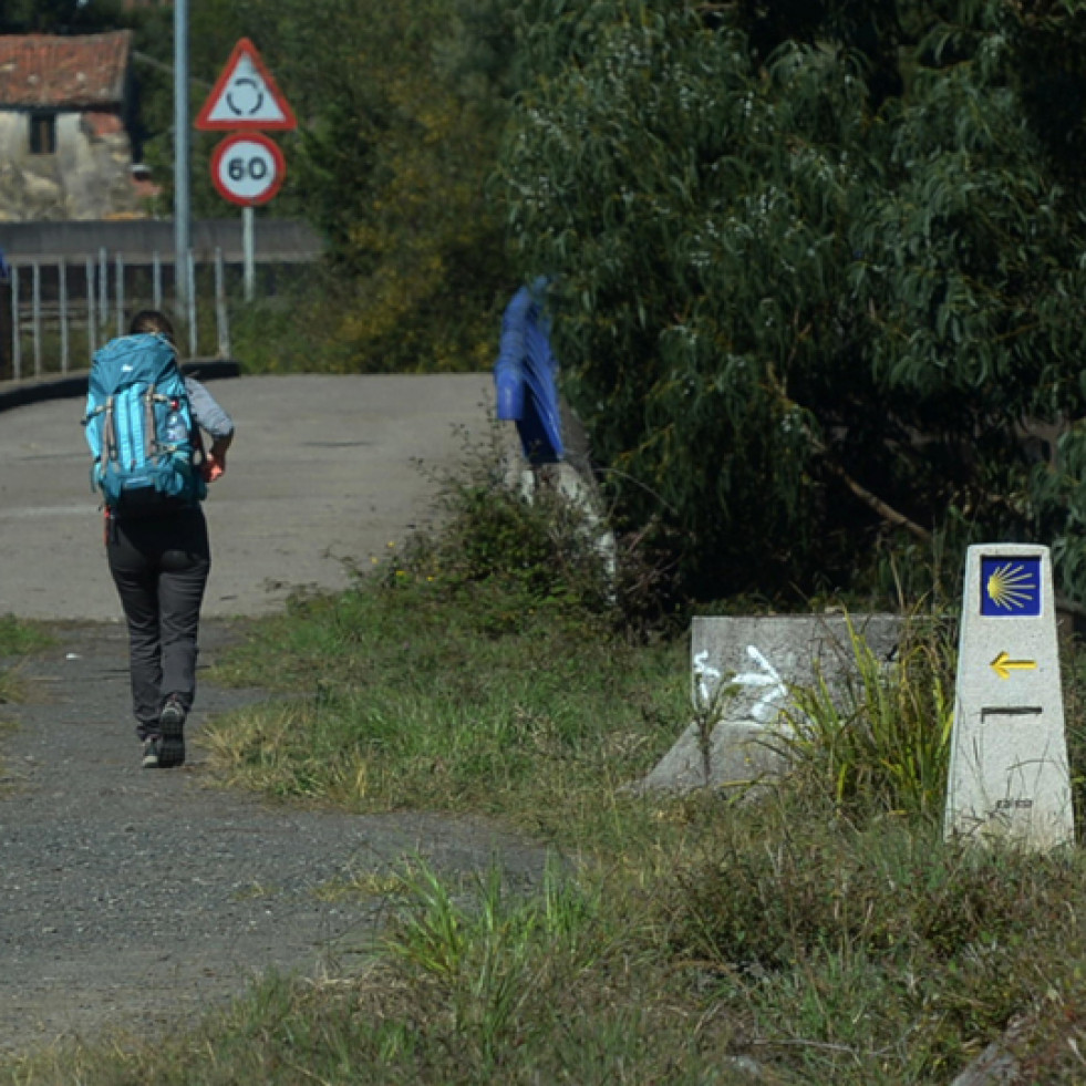 Un peregrino en busca del reconocimiento mundial para la ruta por el Camino Inglés
