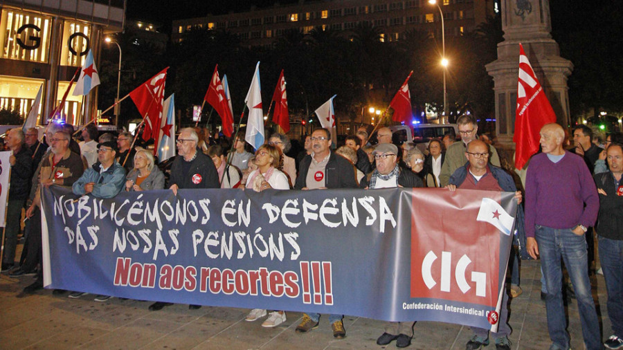 Los pensionistas gallegos siguen siendo de los que menos cobran