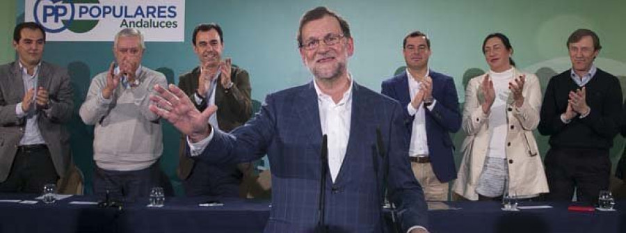 Rajoy recuerda que “España necesita un presidente  con dignidad”