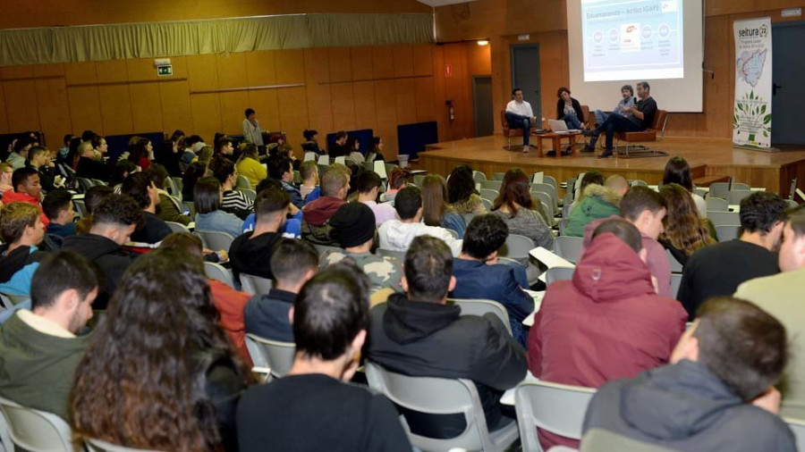 Jornada de emprendimiento para alumnos del Rodolfo Ucha