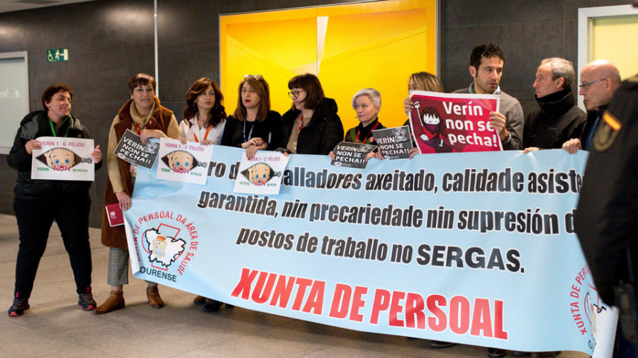 El Gobierno gallego ratifica que se reactivará el paritorio en Verín en cuanto cuente con pediatras