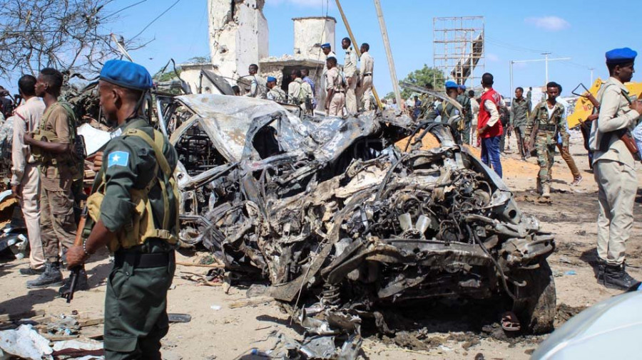 Un vehículo bomba causa al menos 92 muertos a las afueras de Mogadiscio