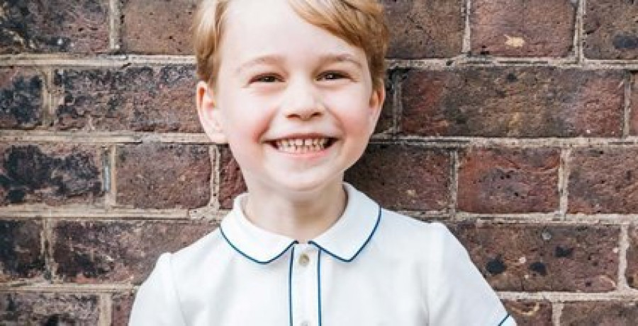 El Reino Unido celebra el quinto cumpleaños del príncipe Jorge