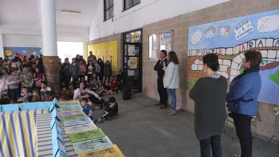 El CEIP Ponte de Xuvia celebra  los 30 años de su revista “A Ponte”