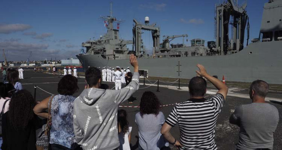 El BAC “Cantabria” pone rumbo al Mediterráneo para participar en una operación humanitaria