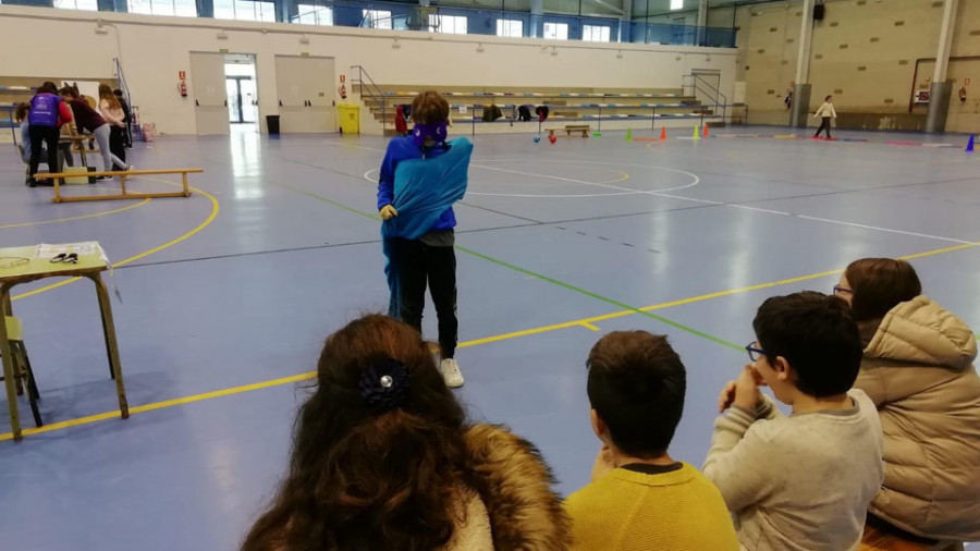 AFAL invita a escolares del CEIP A Solaina a ponerse en la piel de enfermos de alzhéimer