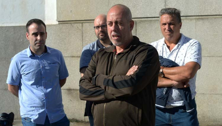 Los vigilantes de seguridad de Navantia suspenden la protesta para facilitar la negociación