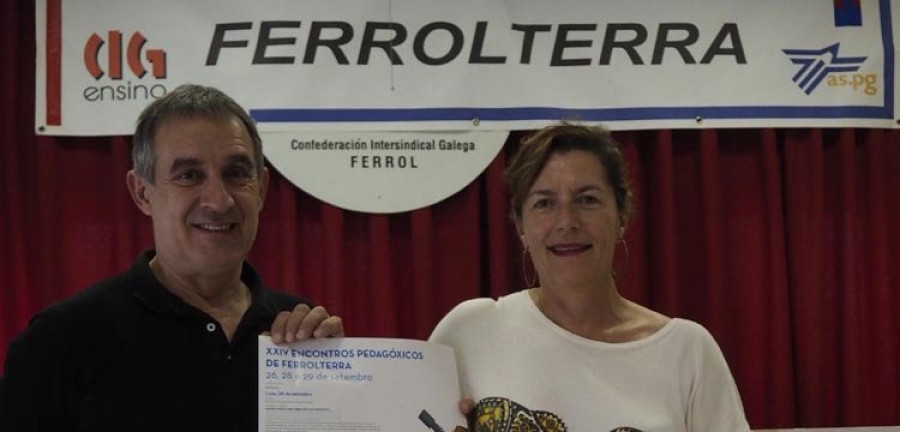 CIG-Ensino y AS-PG celebran una nueva edición de los  Encontros Pedagóxicos de Ferrolterra