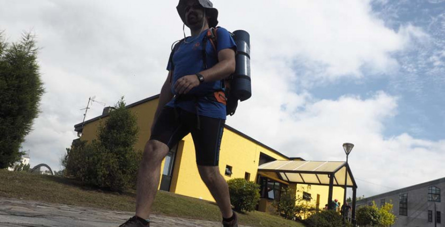 El albergue de Neda recibe un 13% más de peregrinos este verano