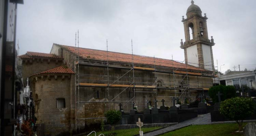 Patrimonio inicia la rehabilitación del monasterio de O Couto