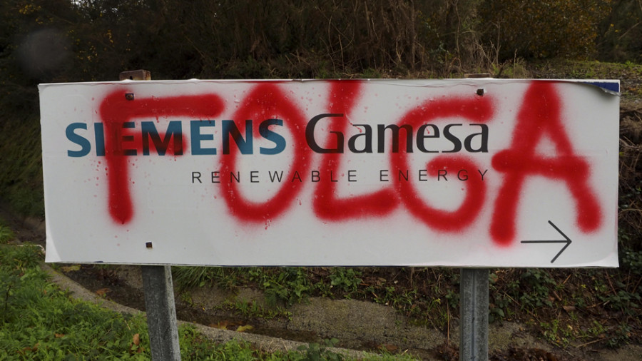 Siemens Gamesa sigue sin desvelar el futuro de la planta de As Somozas