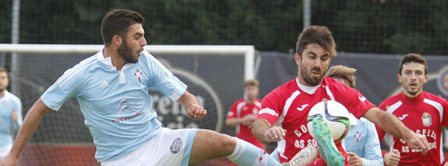 El Somozas desperdició tres claras ocasiones para derrotar al Celta B