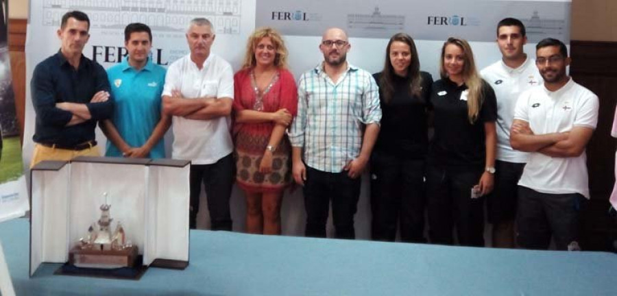 La selección de Ferrol lucha ante Deportivo y Sporting