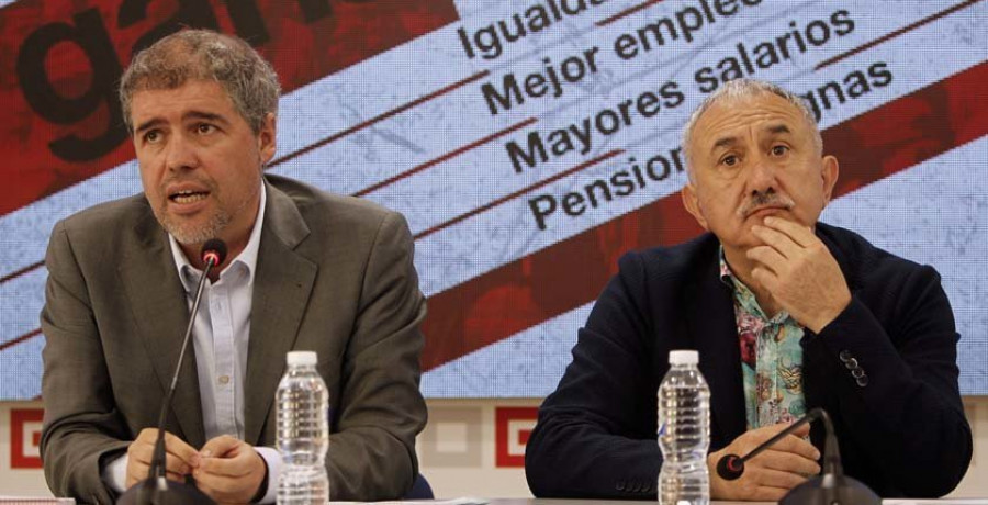 Los sindicatos salen hoy a la calle por mejores empleos y pensiones dignas