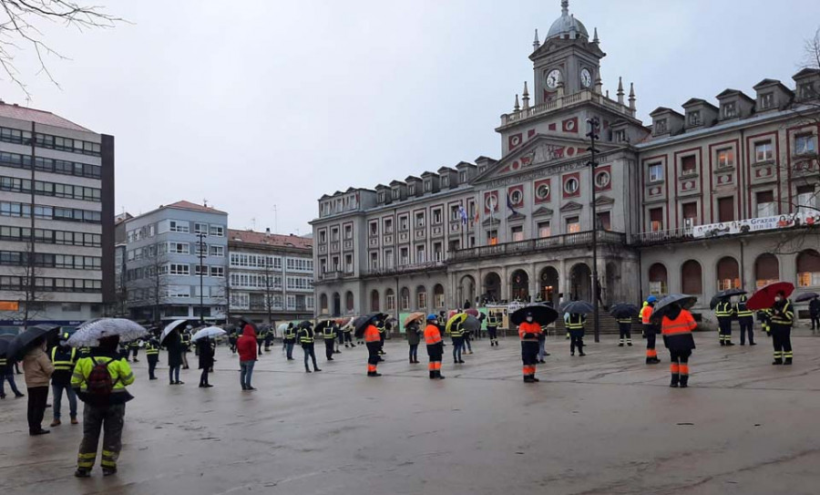 La crisis industrial de Ferrolterra marca la agenda política gallega