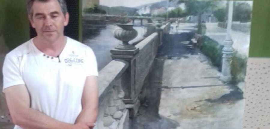 Raúl Gil logra el primer premio del concurso de Pintura Rápida de Cedeira
