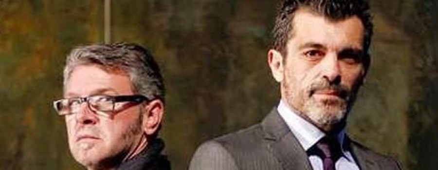 Los actores Luis Iglesia y Xavier Deive reprentarán en Cedeira la divertida obra “Sede de mal”