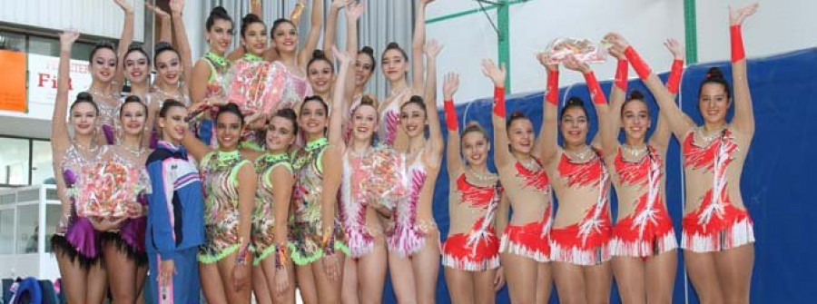 Cuatro podios para los clubes locales en el tapiz naronés