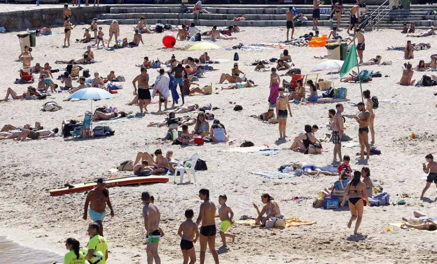 Galicia sobrepasará hoy los 30  grados y estará en alerta amarilla