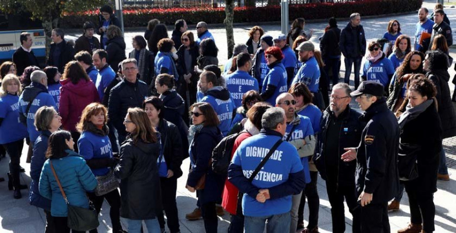 Rueda considera que no es “entendible” que los funcionarios de Xustiza no voten 
la oferta de la Xunta