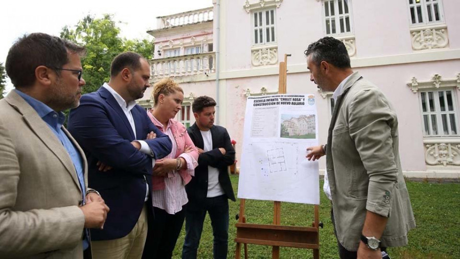 La escuela infantil de Pontedeume comienza las obras de ampliación y reforma en sus instalaciones