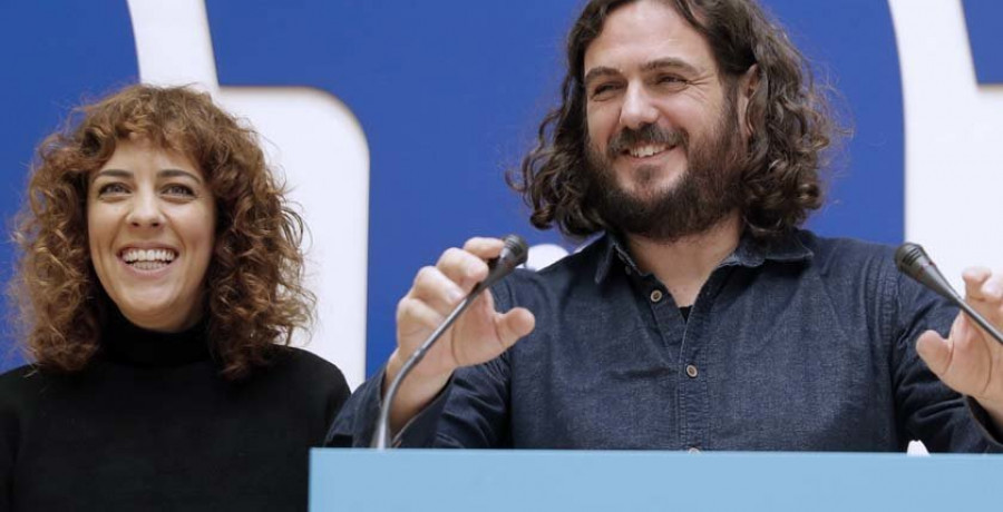 Sánchez reconoce 
que existe “margen 
de mejora” en el grupo de  En Marea dentro de Unidos Podemos