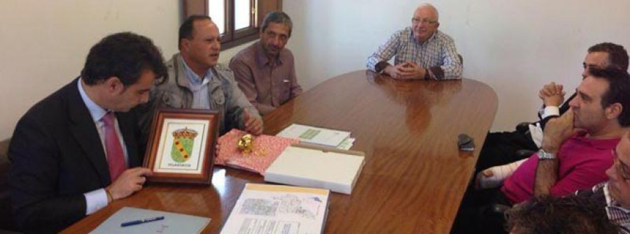VILARMAIOR-Diego Calvo se interesa por el balance de la inversión provincial en el municipio