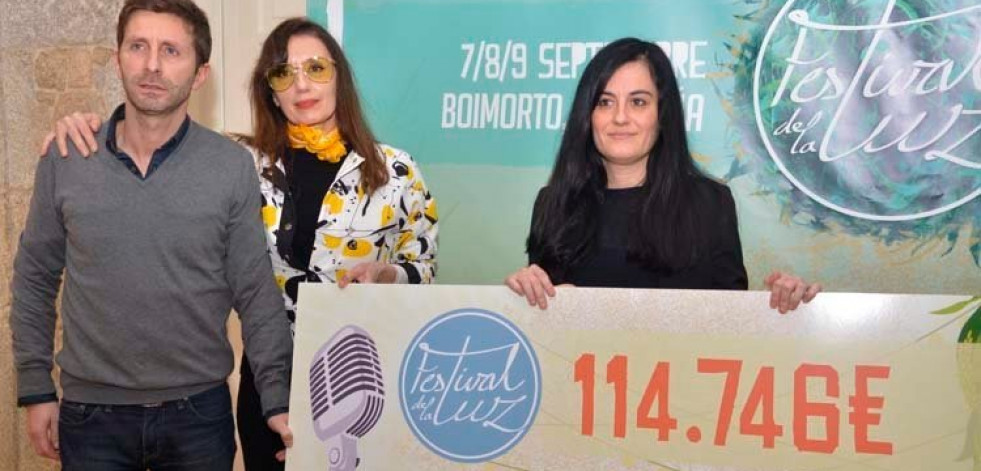 El Festival de la Luz recaudará fondos para 
los mayores y los incendios