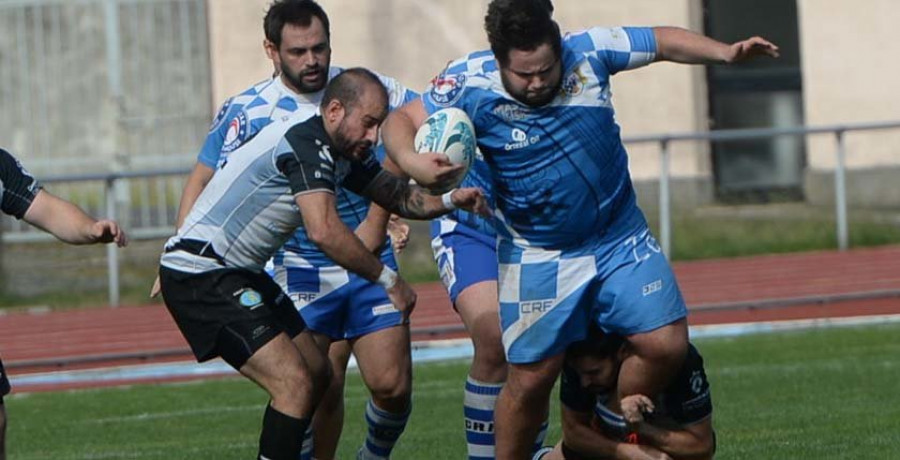 El Rugby Ferrol se estrena con victoria y buen juego