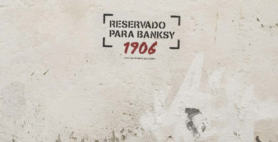 La acción de 1906 para atraer a Bansky a Las Meninas de Canido triunfa en los Genio