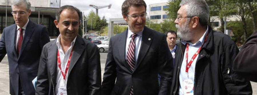 Feijóo espera que los sindicatos estén “a la altura” para poder llegar a pactos