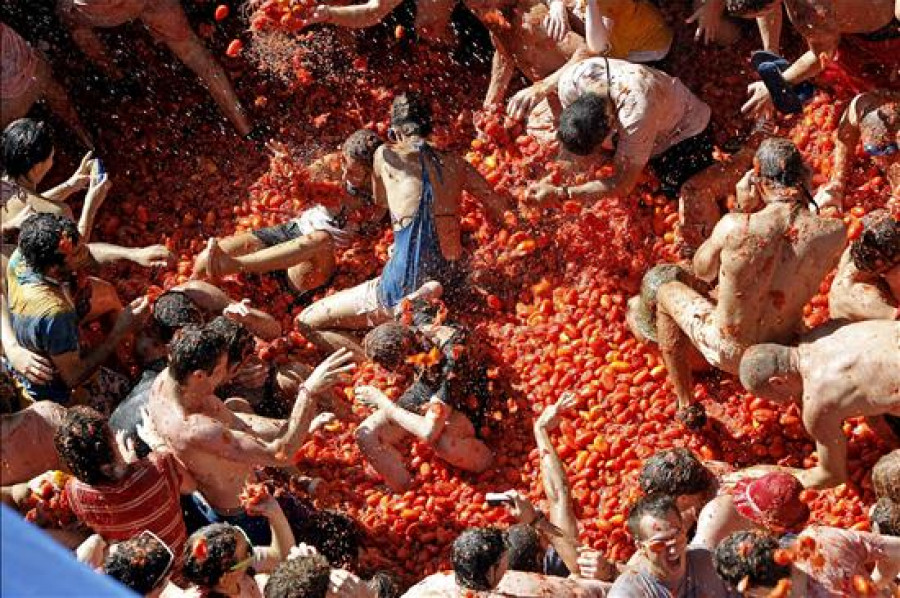 La tomatina y los sanfermines recorrerán Estados Unidos "a la americana"