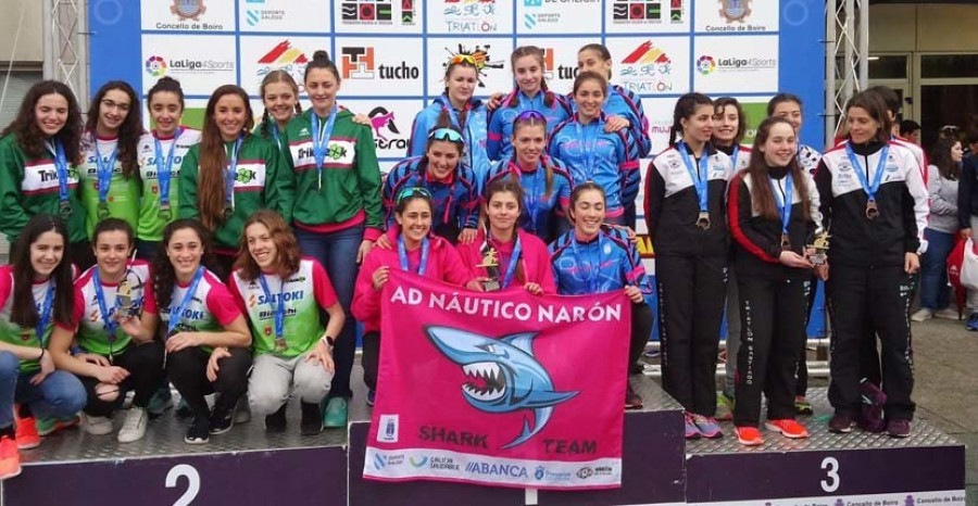 El Náutico Narón gana la cita femenina de Segunda