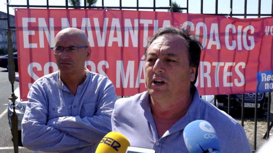 La CIG presenta su lista para las elecciones sindicales de Navantia del próximo martes