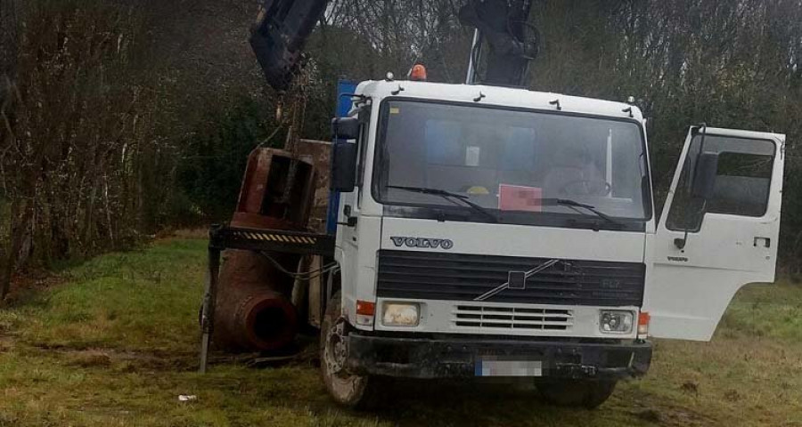 Detenidos tres vecinos de Ferrol por robar cobre y aluminio en los talleres de Endesa en As Pontes