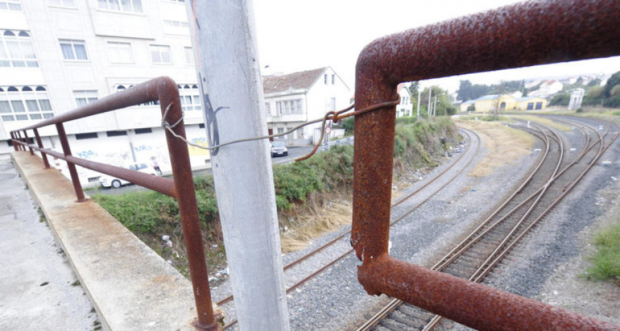 Adif obliga a Ferrol a variar el proyecto para la pasarela de Santa Mariña