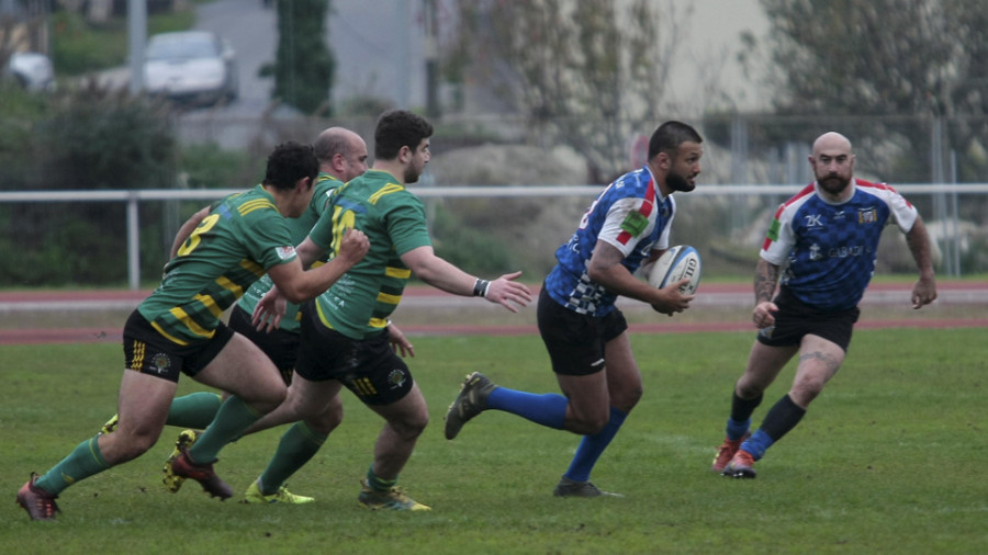 El Rugby Ferrol puso la “chispa” para ganar en casa