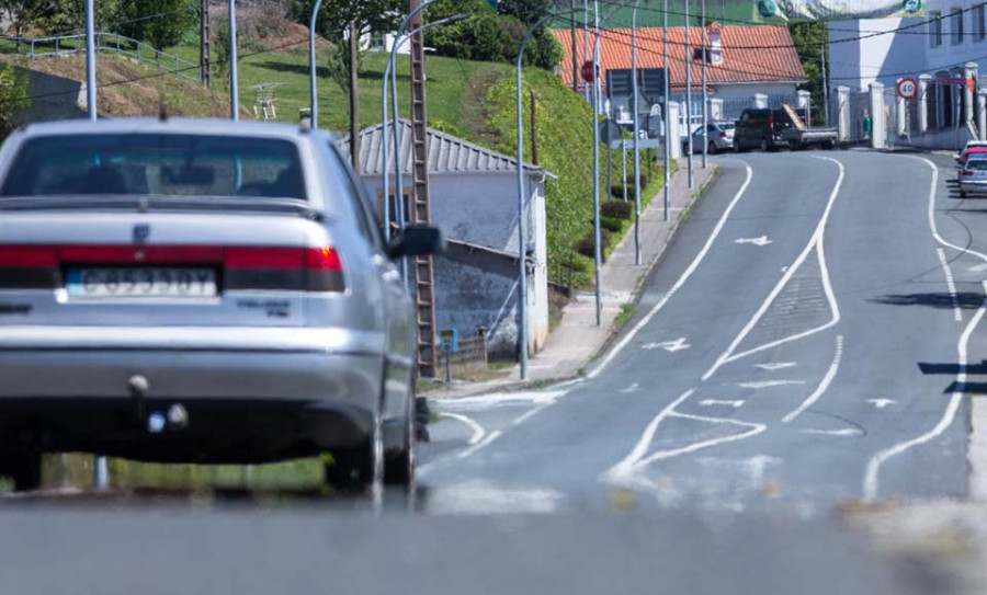 La Xunta invertirá 6,5 millones en mejorar la seguridad de la carretera que une la AG-64 con Ortigueira