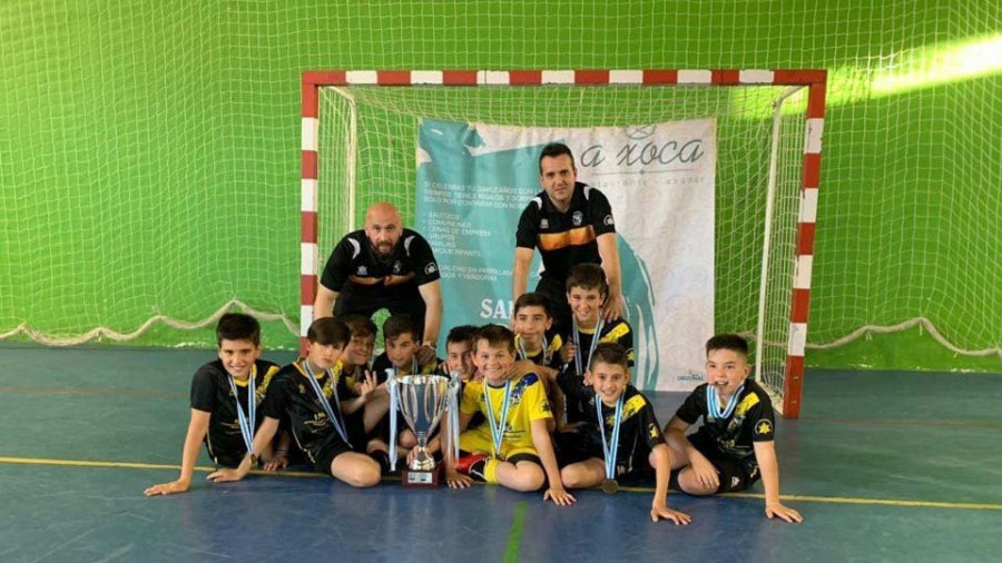 Títulos de Copa para O Parrulo alevín y cadete