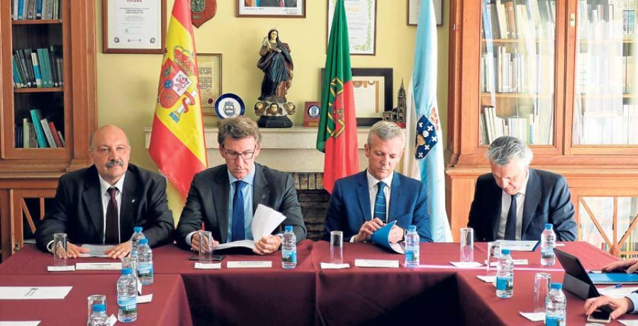 Feijóo ensalza las oportunidades que brinda la cooperación con Portugal