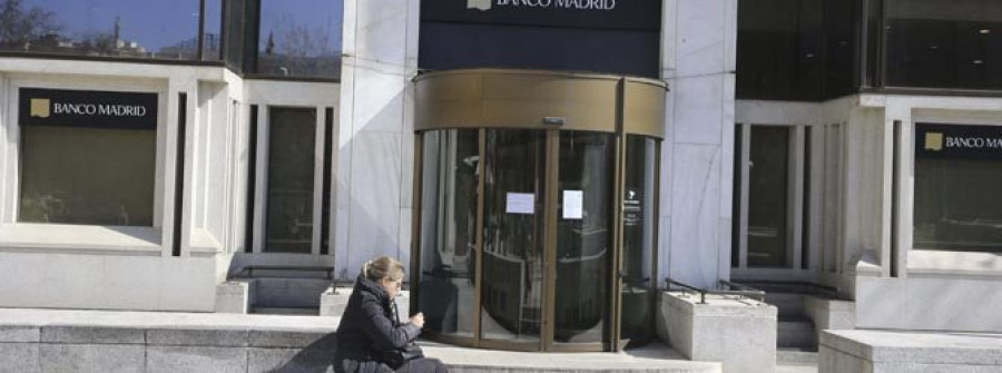 El Banco Madrid atrapa a sus clientes con los depósitos y fondos bloqueados