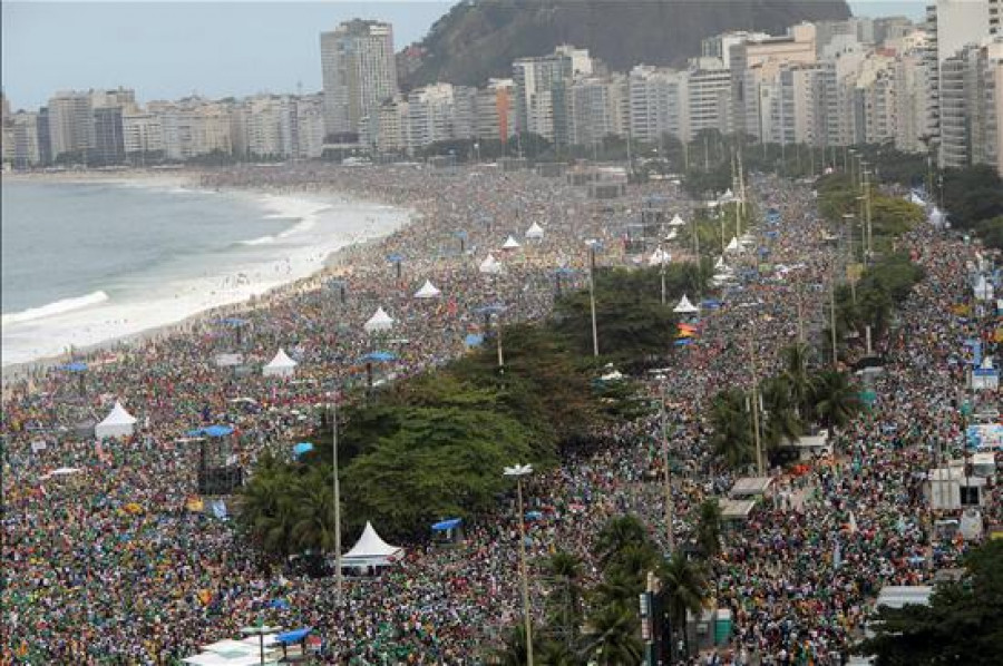 Unos 45 participantes en Jornada Mundial con el Papa piden refugio en Brasil