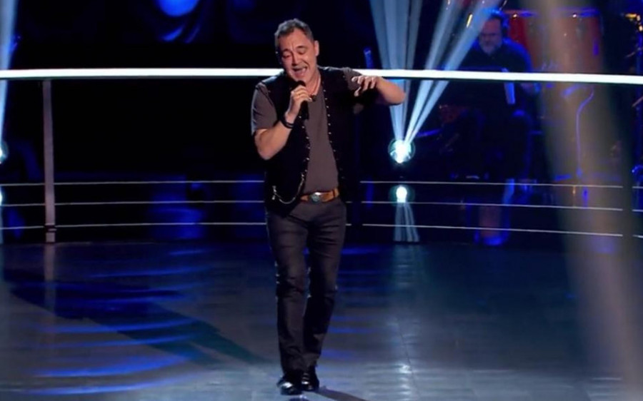 El cantante cariñés Andrés Balado pasa a la fase final del “talent” musical  La Voz de Antena 3