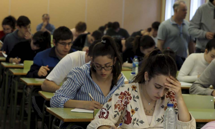 El número de alumnos que harán la selectividad aumenta un 34% con respecto al curso pasado