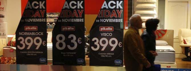 El “Black Friday” intensifica las compras y anuncia la campaña de Navidad