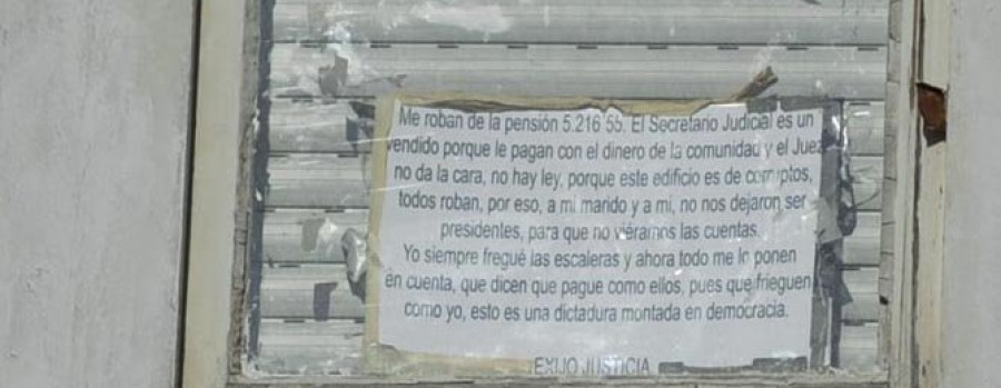 Denuncian a una mujer del centro de Ferrol por no dejar dormir a los vecinos
