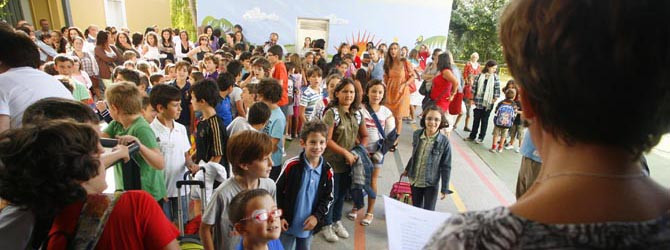 Las solicitudes en 3 años superan solo en tres colegios las plazas disponibles