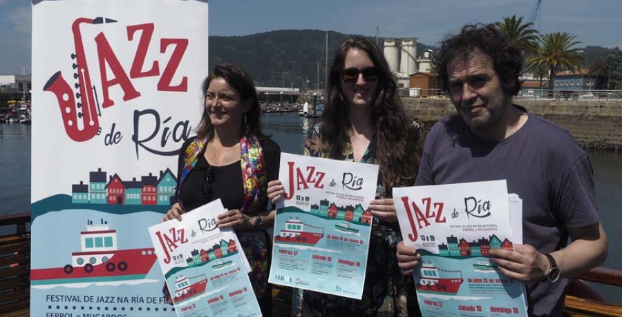 Jazz na Ría reunirá en Mugardos e Ferrol aos mellores músicos galegos